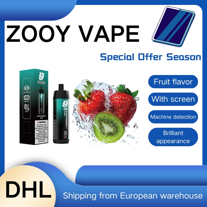 Zooy shisha Vape Pro 20000 Puffs Nederland Wholesale Eu Warehouse