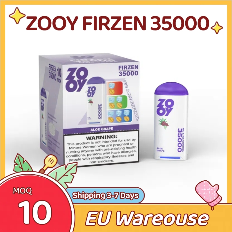 Zooy Disposable Vape Pro Bar 35000 Puffs Nederland