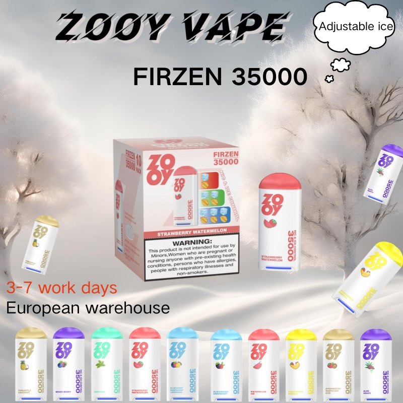Wholesale Zooy Disposable Vape Pro Bar FIRZEN 35000 Puffs Nederland