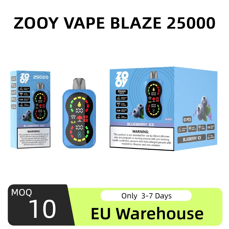 Zooy Big Puffs Nederland 25000 Vape Pro