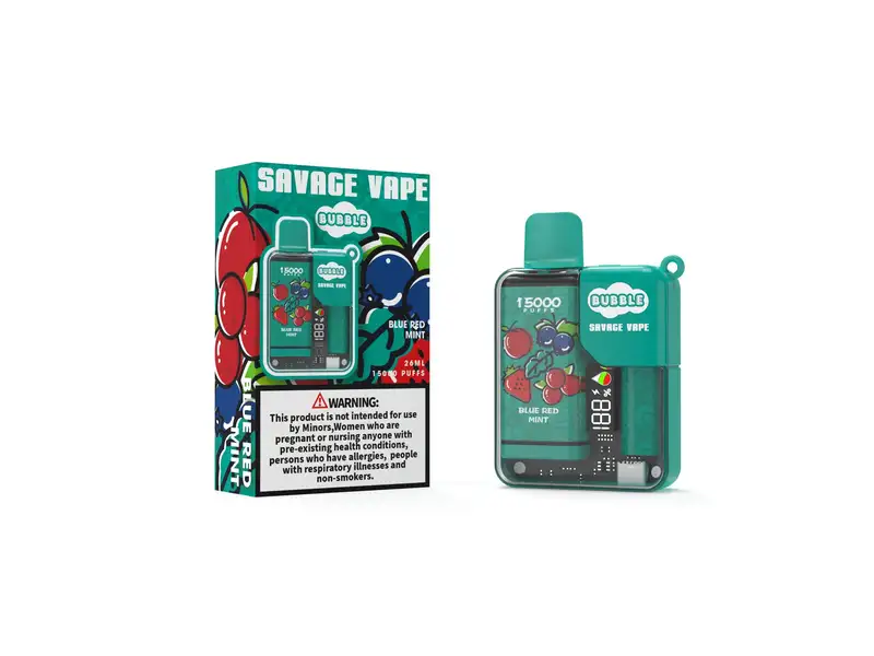 Zooy Bar SAVAGE BUBBLE 15000 Puffs Disposable Vape