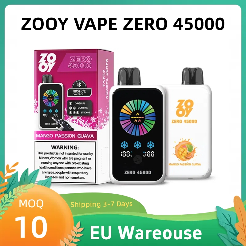 Zooy Disposable Vape Pro Bar Big Puffs Nederland 45000 E-cigarettes
