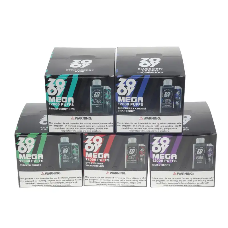 Zooy 12000 LARGE PUFFS Disposable E-cigarettes Bar