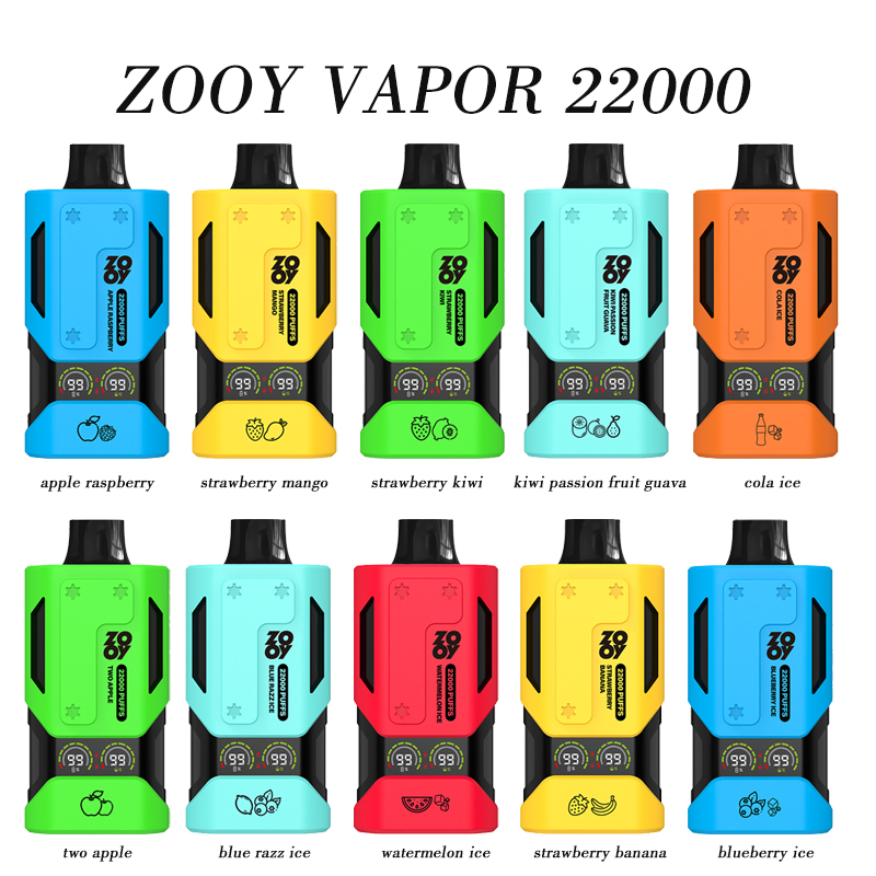 Zooy Disposable Vape Pro Bar 22000 Puffs Nederland VAPOR E-cigarettes