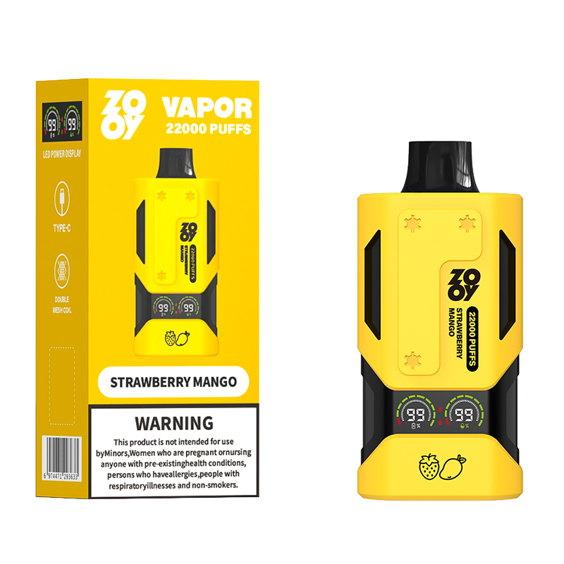 Zooy Disposable Vape Pro Bar 22000 Puffs Nederland VAPOR E-cigarettes