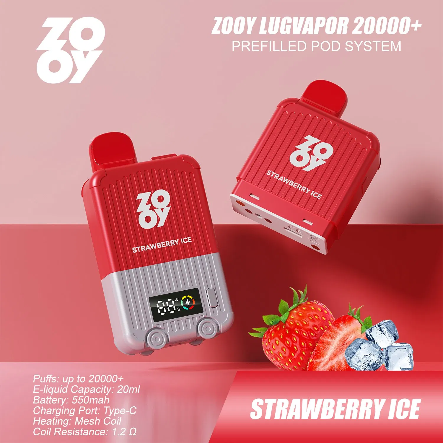 Wholesale Zooy Bar Vape Pro 20000 Puffs Nederland
