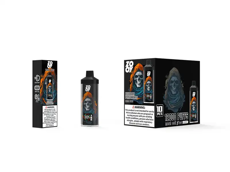 Disposable Zooy 12000 Puffs Vapes ghost