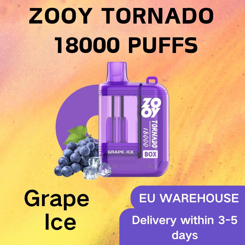 Zooy Bar Vape Pro TORNADO 20000 Puffs Nederland Disposable E-cigarettes