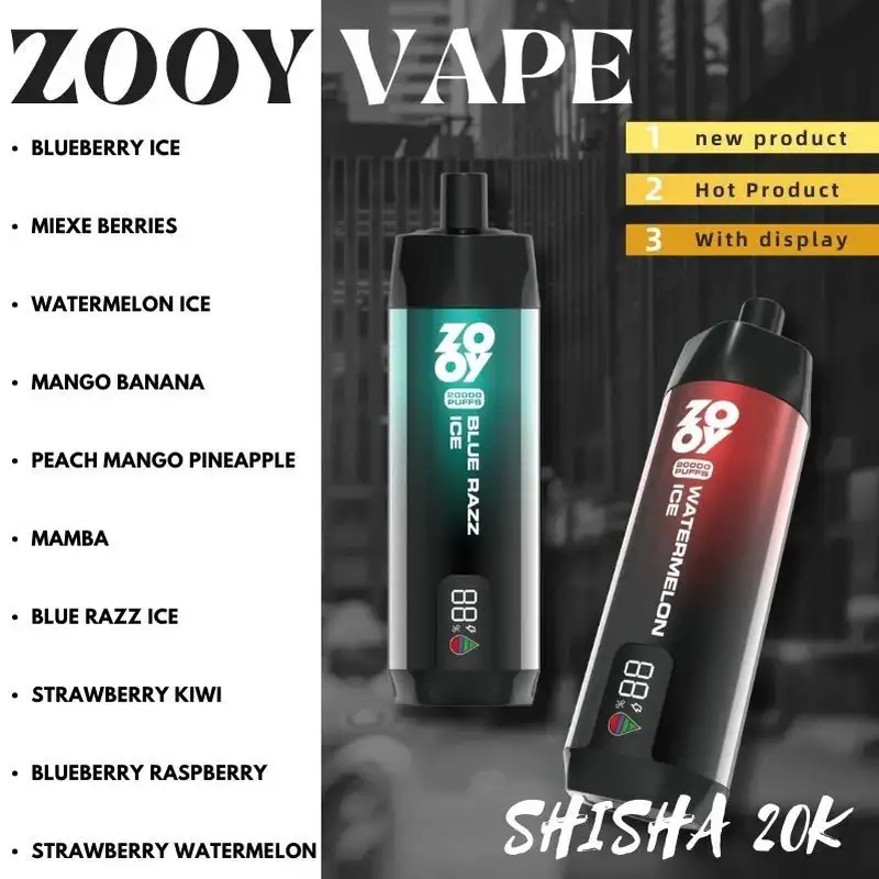 Zooy Big Puffs 20000 Disposable E-cigarettes Bar
