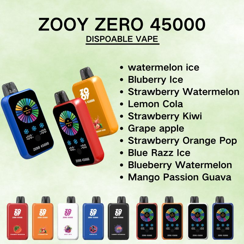 Wholesale Zooy LARGE Puffs Nederland 45000 Disposable Vape Pro Bar
